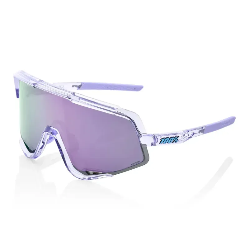 100% Glendale HiPER Mirror Lavender Lens Sunglasses in Lavender