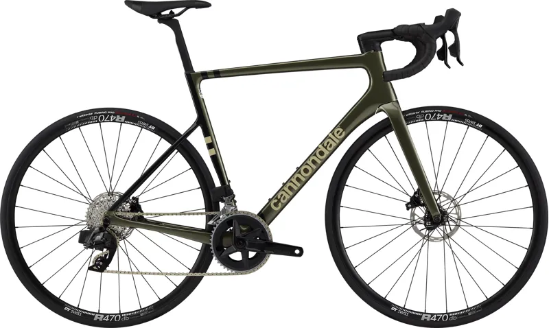 2021 Cannondale SystemSix EVO Carbon Disc Rival AXS RaceBike in Mantis