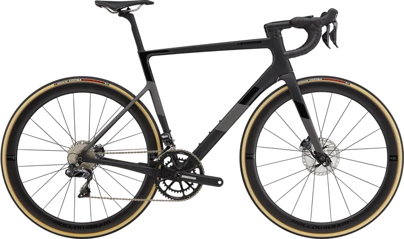 2021 Cannondale SuperSix EVO Hi-MOD Disc Ult. Di2 Road Bike in Black 