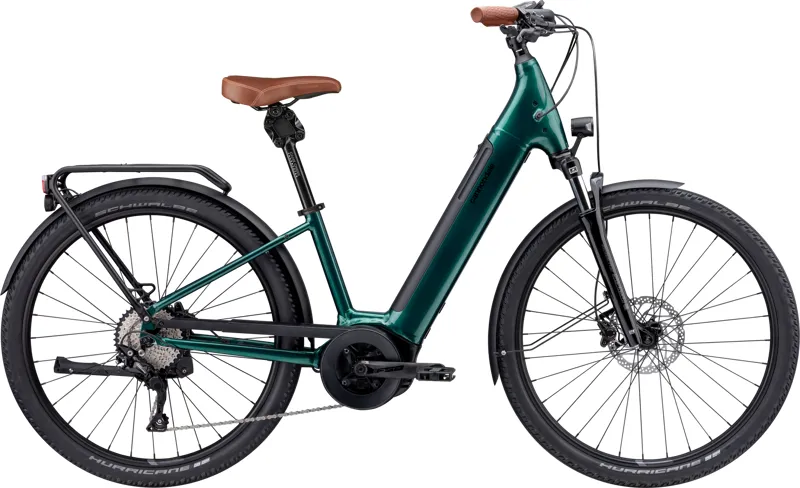 2021 Cannondale Adventure Neo 1 EQ eBike in Green