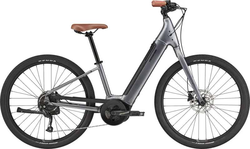 2021 Cannondale Adventure Neo 4 Electric Bike in Grey