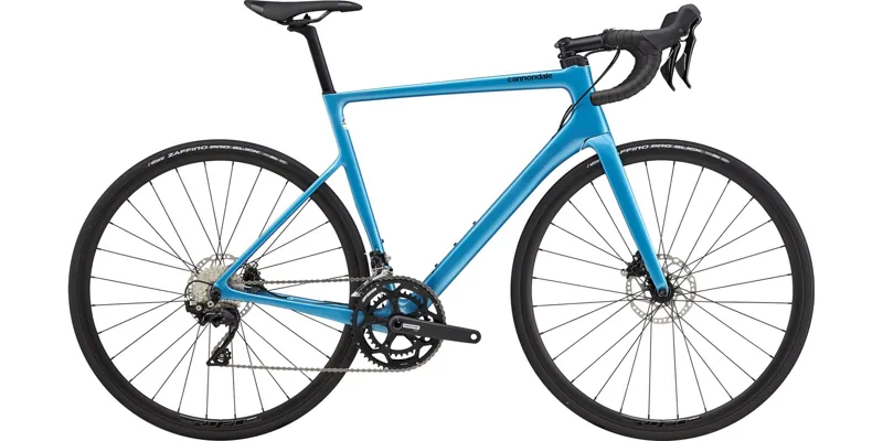 2021 Cannondale SuperSix EVO Carbon Disc 105 Road Bike in Blue