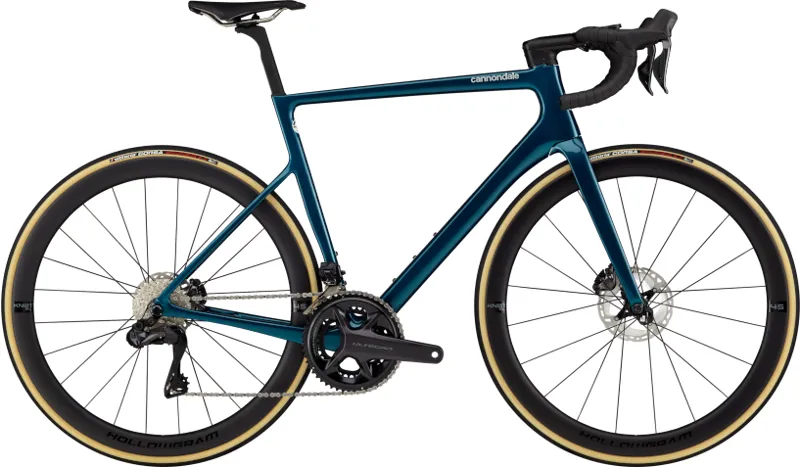 2021 Cannondale SuperSix EVO Hi-Mod Disc Ult Di2 Race Bike in Teal