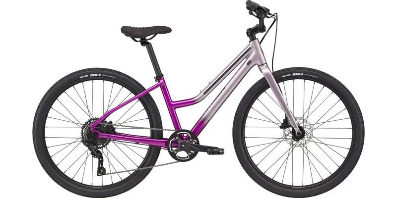2021 Cannondale Treadwell 2 Remixte Ltd Hybrid Bike in Purple