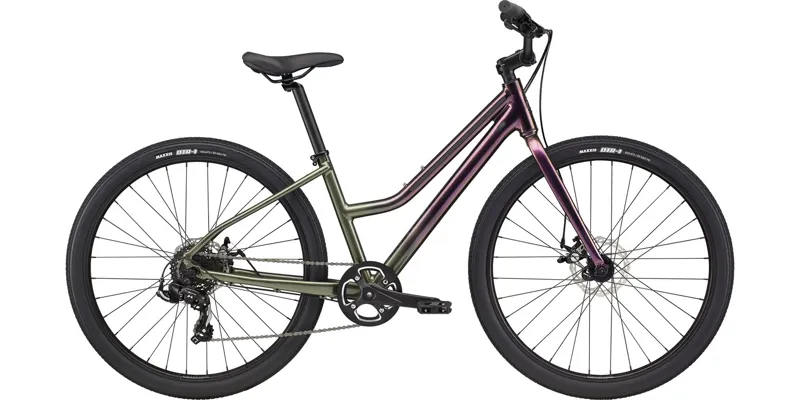 2021 Cannondale Treadwell 3 Remixte Ltd Hybrid Bike in Purple
