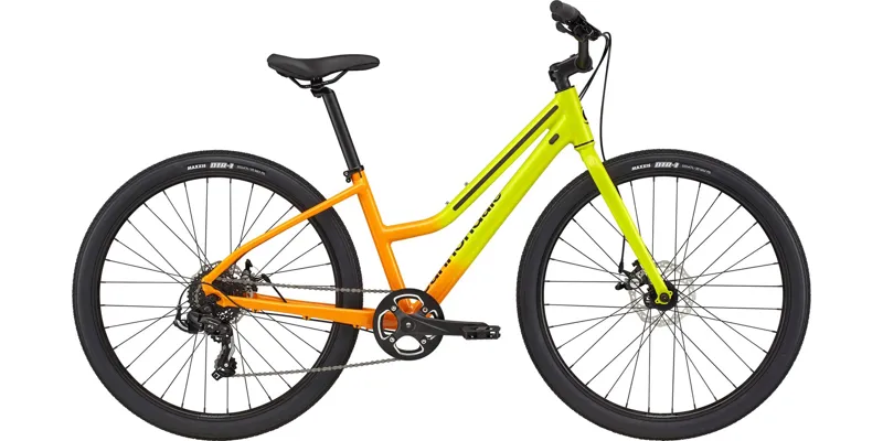2021 Cannondale Treadwell 3 Remixte Ltd Hybrid Bike in Yellow