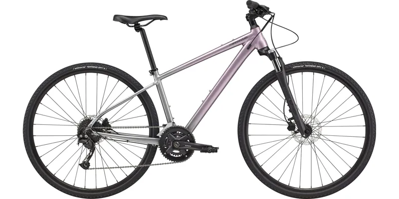 2021 Cannondale Quick CX 2 Womens Fitness Bike in Purple