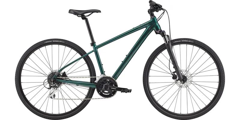 2021 Cannondale Quick CX 3 Womens Fitness Bike in Green