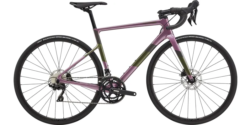 2021 Cannondale SuperSix EVO Carbon Disc 105 W Road Bike in Purple