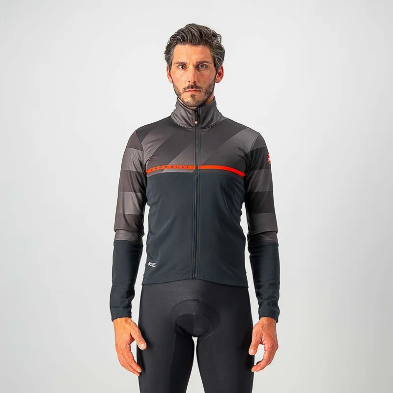 Castelli Finestre Mens Jacket in Black