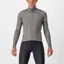 Castelli Fondo 2 Mens Jersey in Nickel Grey/Blue Reflex