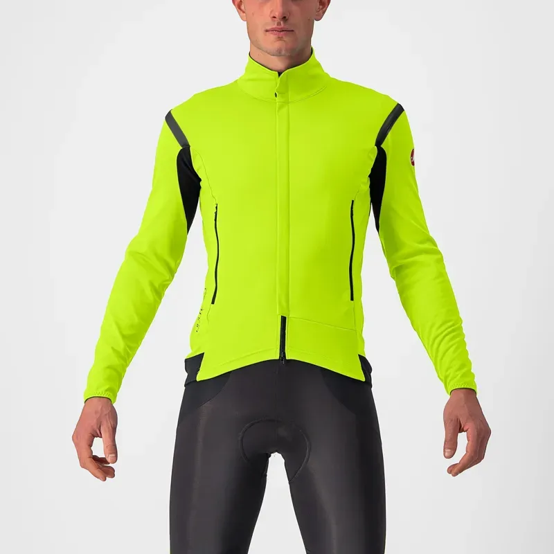 Castelli Perfetto RoS 2 Jacket in Electric Lime/ Grey