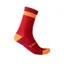 Castelli Alpha 18 Socks in Red