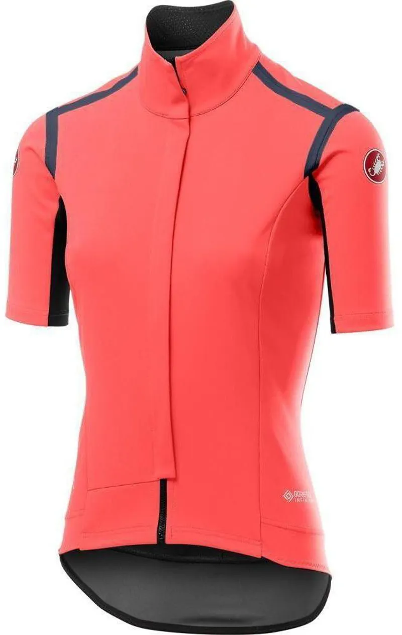 Castelli Gabba RoS Short Sleeve Womens Jersey in Pink