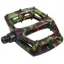 DMR V6 Cro-Mo Axle Plastic Flat Pedal in Camo Green