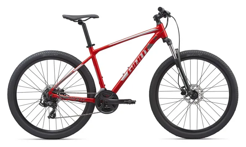 2020 Giant ATX 2 26-GE Mens Hybrid Bike in Red