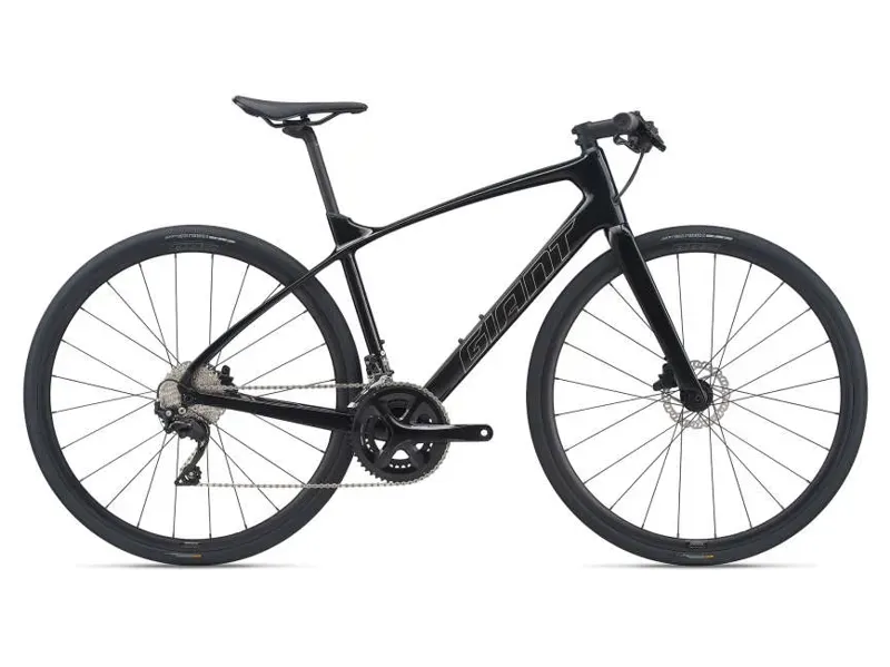 2021 Giant FastRoad Advanced 1 Hybrid Bike in Black