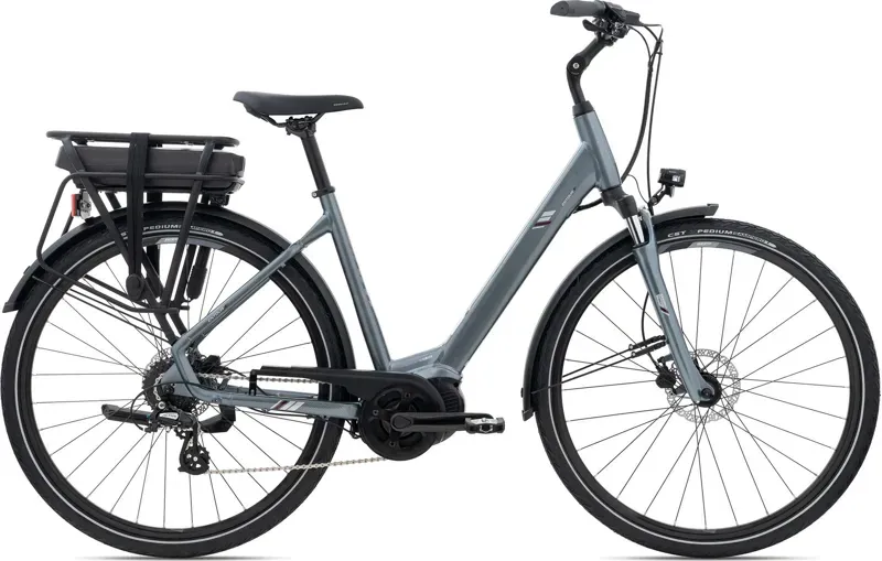 2021 Giant Entour E+ 3 Low Step-Through Electric Bike in Grey