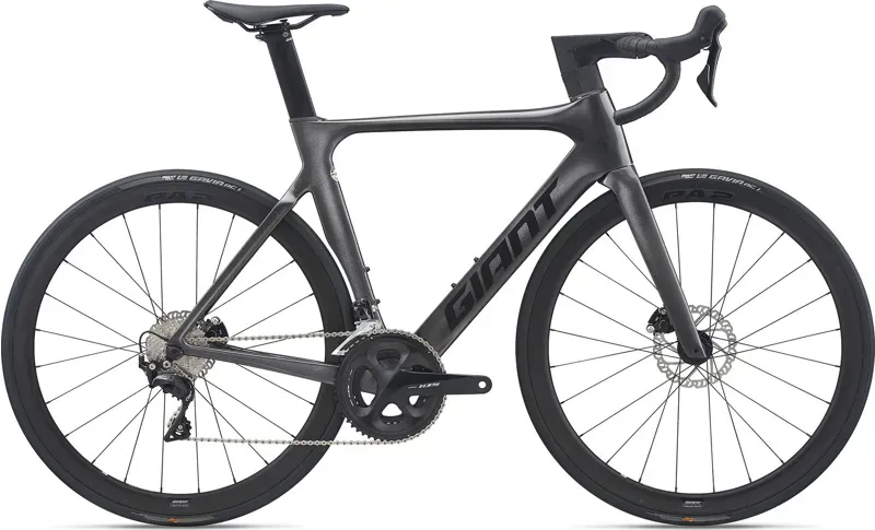 2021 Giant Propel Advanced 2 Disc Road Bike in Grey