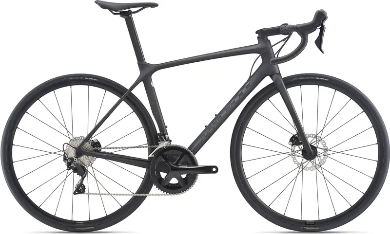 2021 Giant TCR Advanced 2 Disc Pro Compact Road Bike in Black