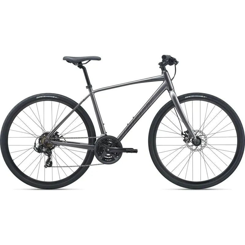 Giant Escape 3 Disc Hybrid Bike in Metallic Black