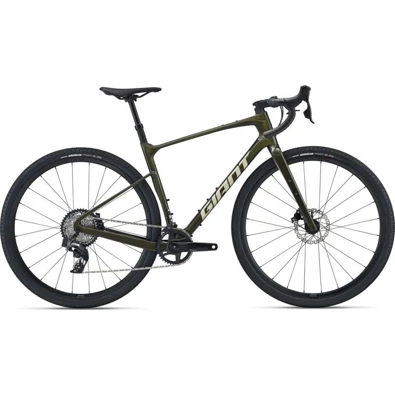 Giant Revolt Advanced 1 Gravel Bike in Phantom Green
