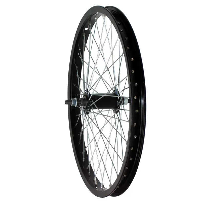 Gusset Seven-X 20in Rear Wheels in Black