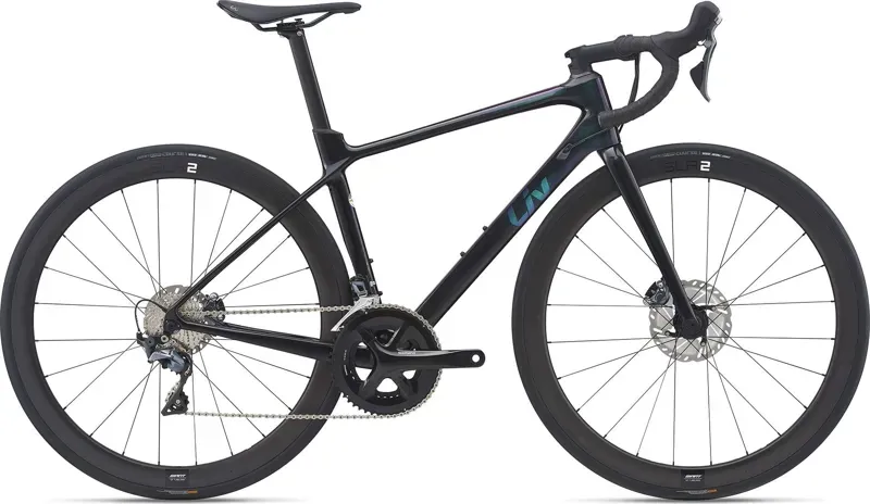 2021 Liv Langma Advanced 1+ Disc Road Bike in Black