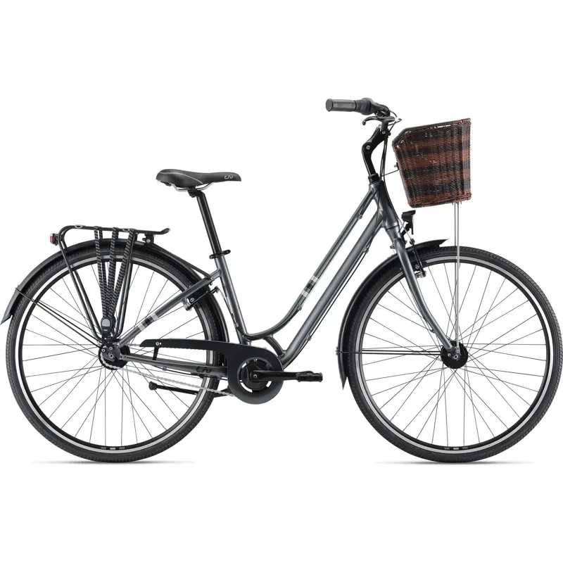 2022 Liv Flourish 1 Womens Hybrid Bike in Charcoal