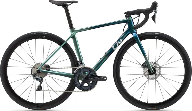 2022 Liv Langma Advanced Pro 1 Disc Womens Race Bike in Green