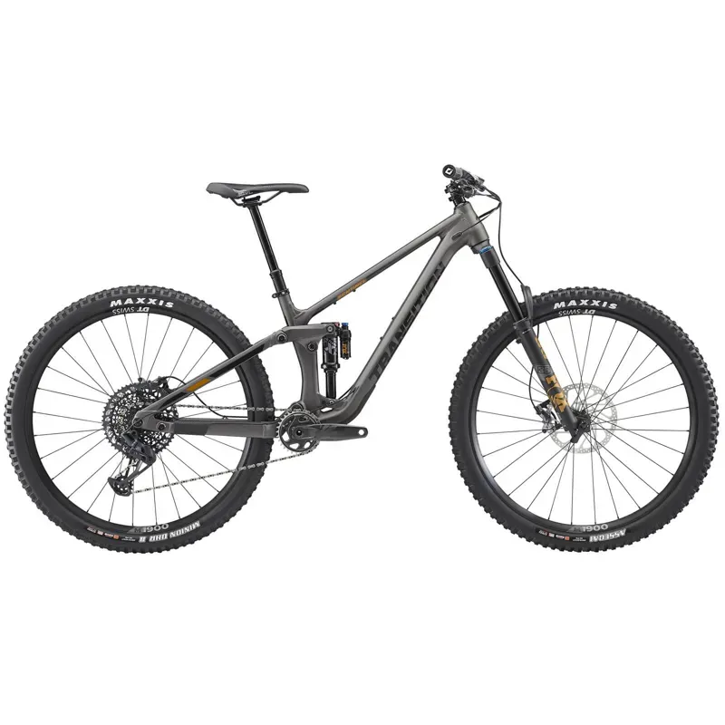 Transition Sentinel Alloy MTB Complete Bike Black Powder Small gx