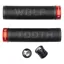 Wolf Tooth Echo Lock-On Grips in Black/Red
