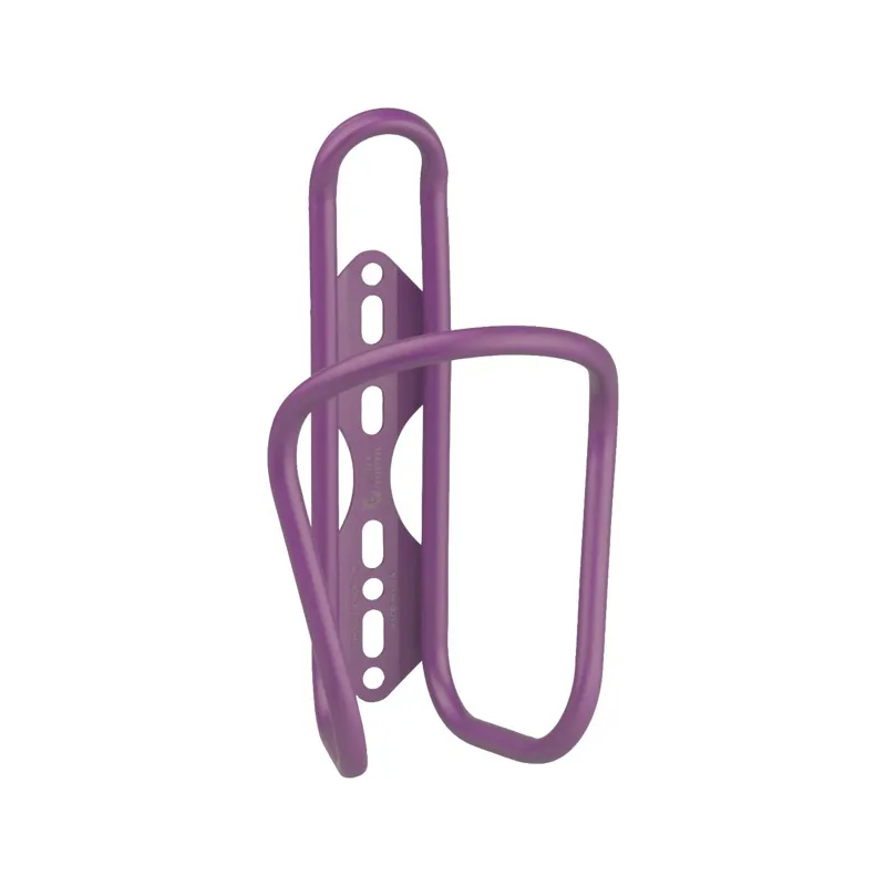 Wolf Tooth Morse Titanium Bottle Cage in Purple