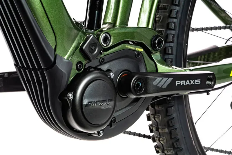 2020 Giant Trance E+ 1 Pro-S Electric Mountain Bike in Green-3