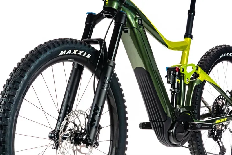 2020 Giant Trance E+ 1 Pro-S Electric Mountain Bike in Green-1
