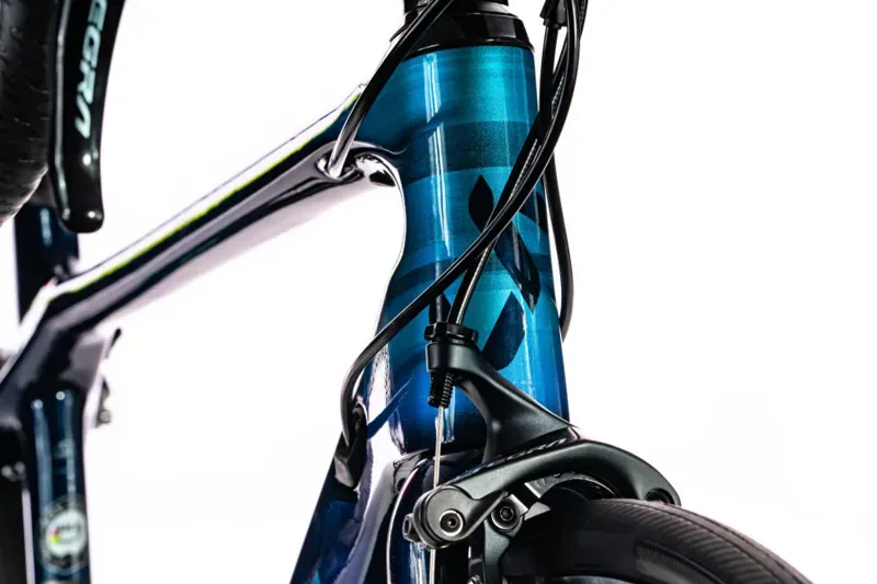 2020 Liv Langma Advanced 1 Carbon Road Race Bike in Blue-1