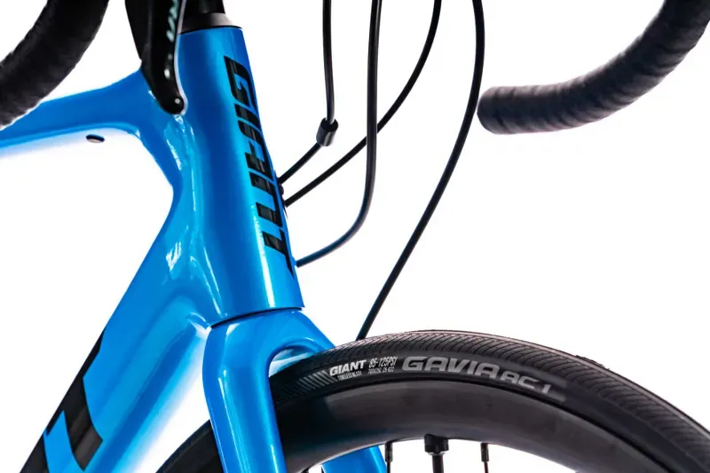 2020 Giant TCR Advanced 1 Disc Compact Carbon Road Bike in Blue-5