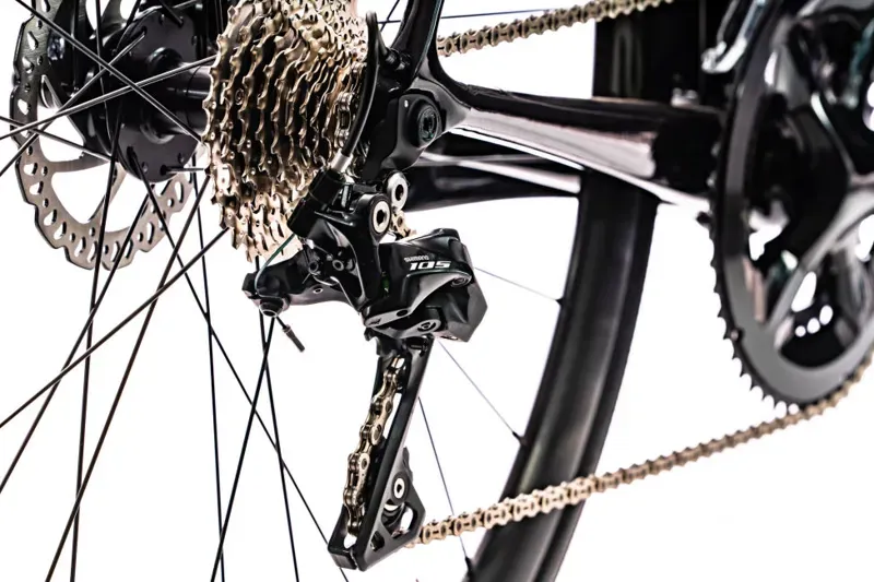 2020 Giant TCR Advanced 2 Disc Compact Carbon Road Bike in Black-2