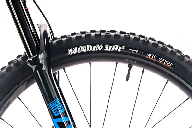 2020 Giant Reign Advanced Pro 29 2 Carbon FS Mountain Bike in Blue-2