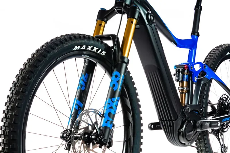 2020 Giant Trance E+ 0 Pro Electric FS Mountain Bike in Blue-6