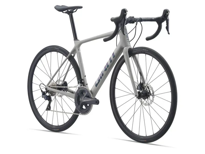 2021 Giant TCR Advanced 1 Disc Carbon Road Race Bike in Grey-8