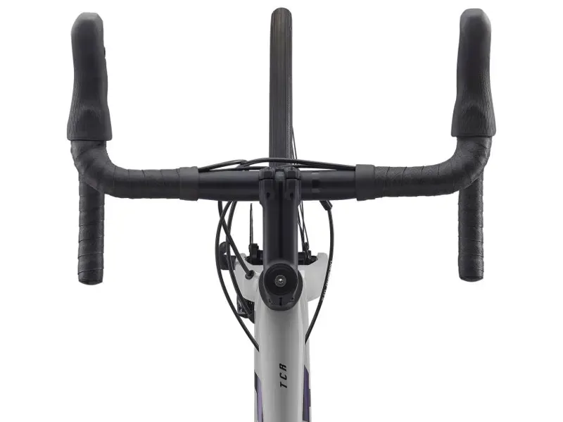 2021 Giant TCR Advanced 1 Disc Carbon Road Race Bike in Grey-4