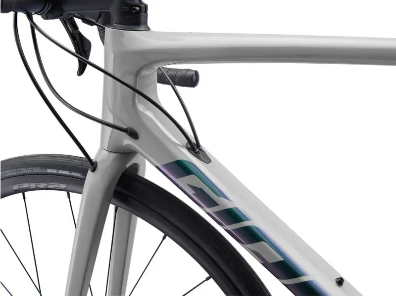 2021 Giant TCR Advanced 1 Disc Carbon Road Race Bike in Grey-1