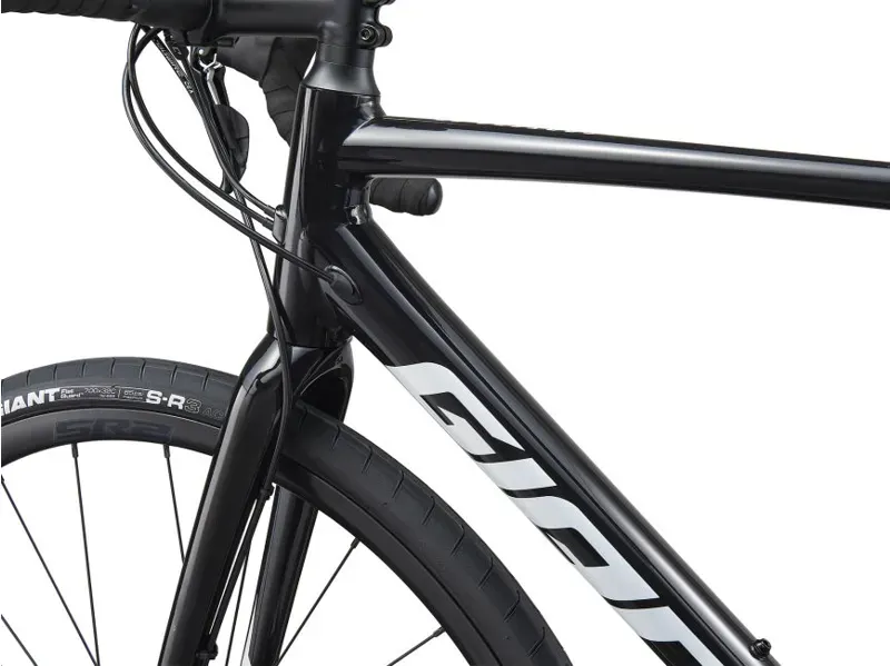 2021 Giant Contend AR 3 Disc Road Bike in Black-1