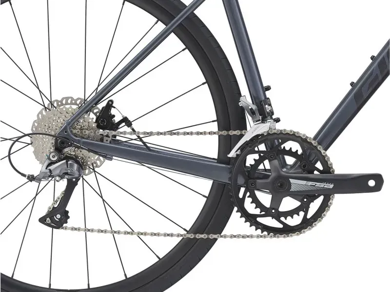 2021 Giant Contend AR 4 Disc Road Bike in Grey-2