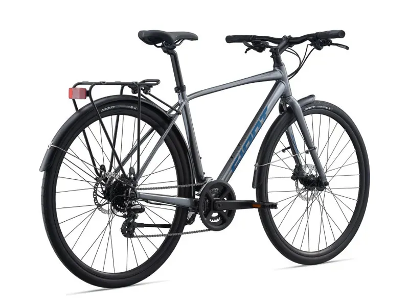2021 Giant Escape 2 City Disc Hybrid Bike in Silver-7