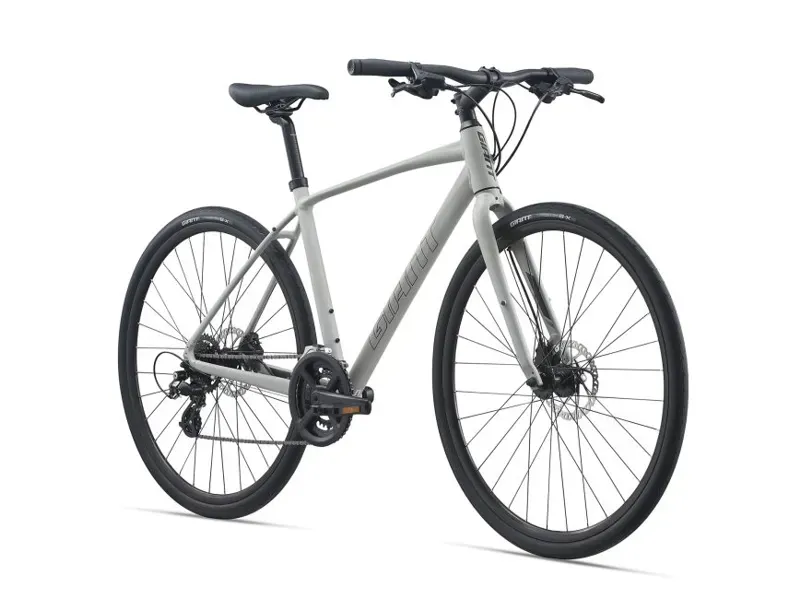 2021 Giant Escape 2 Disc Hybrid Bike in Grey-8