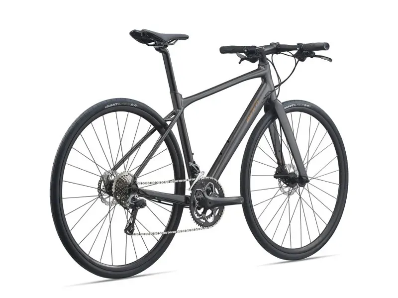 2021 Giant FastRoad SL 3 Disc Flat Bar Road Bike in Black-7