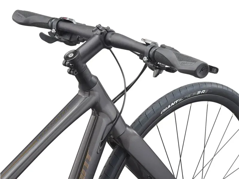 2021 Giant FastRoad SL 3 Disc Flat Bar Road Bike in Black-5