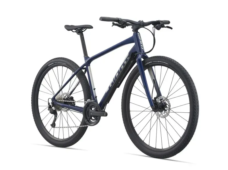 2021 Giant ToughRoad SLR 2 Flat Bar Road Bike in Blue-8
